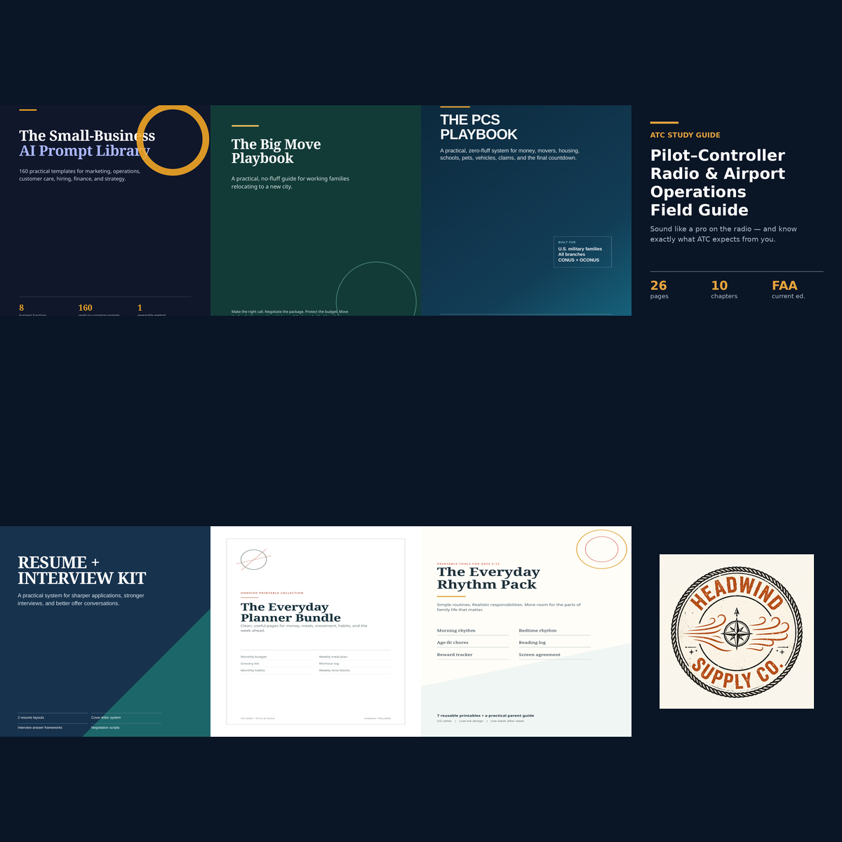 The six Headwind digital products