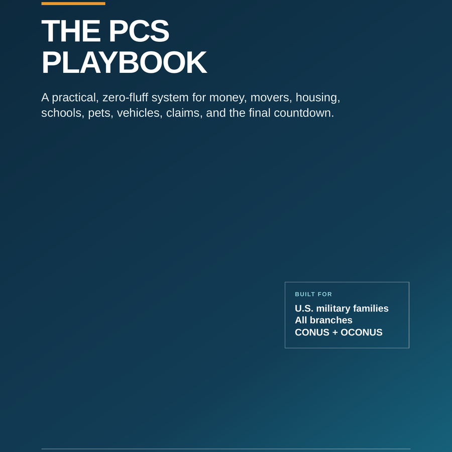 The PCS Playbook cover